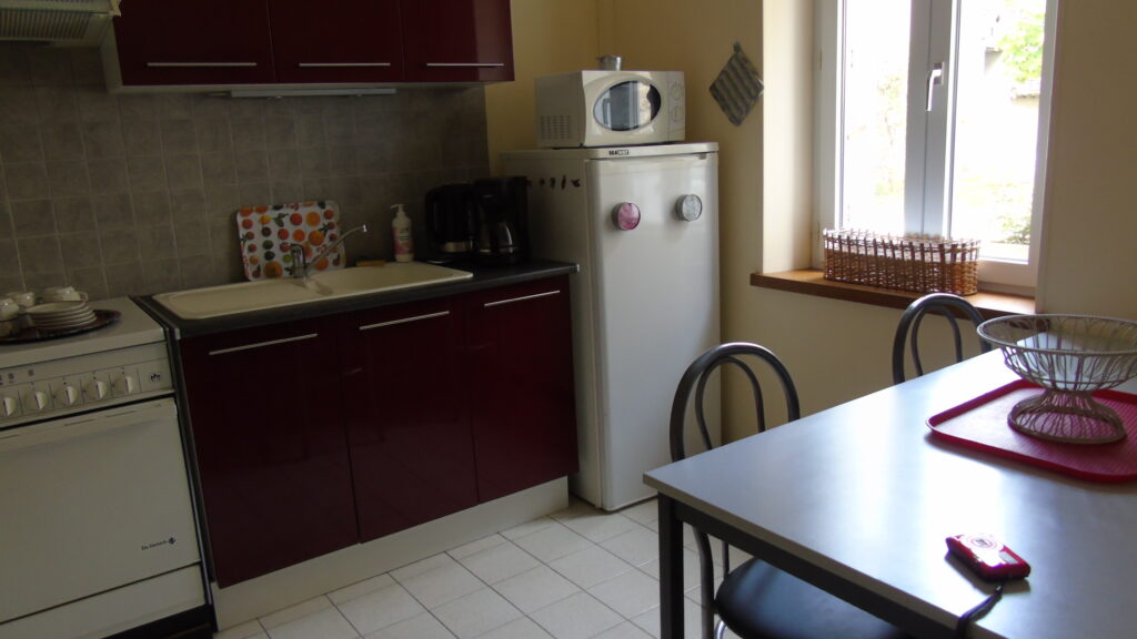 Cuisine du gîte Bazelle