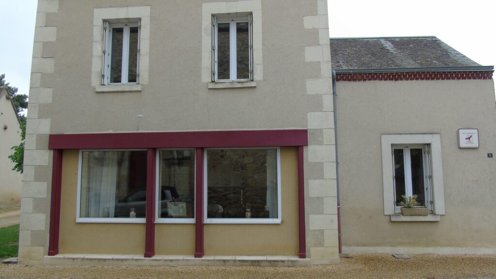 Façade gîte Bazelle